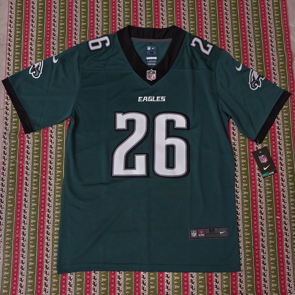 Philadelphia Eagles NFL Barkley 26 Green Jersey